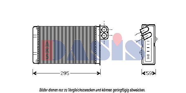 AKS DASIS Lämmityslaitteen kenno 169001N